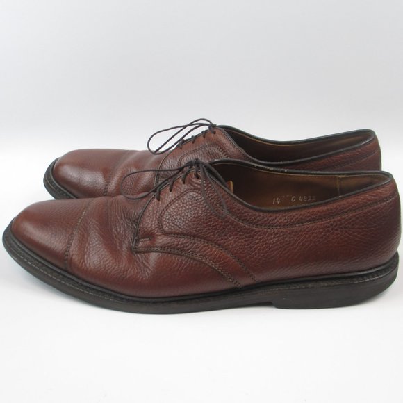 Allen Edmonds  Becker Brown Leather Oxford Shoes main image 6